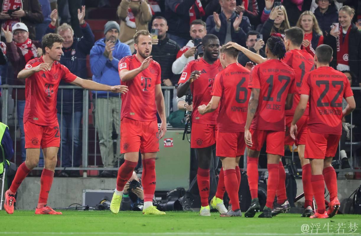 5-0!16分钟戴帽,凯恩超越姆巴佩,1.4亿巨头双响,拜仁一骑绝尘 5-0!16分钟戴帽,凯恩超越姆巴佩,1.4亿巨头双响,拜仁一骑绝尘