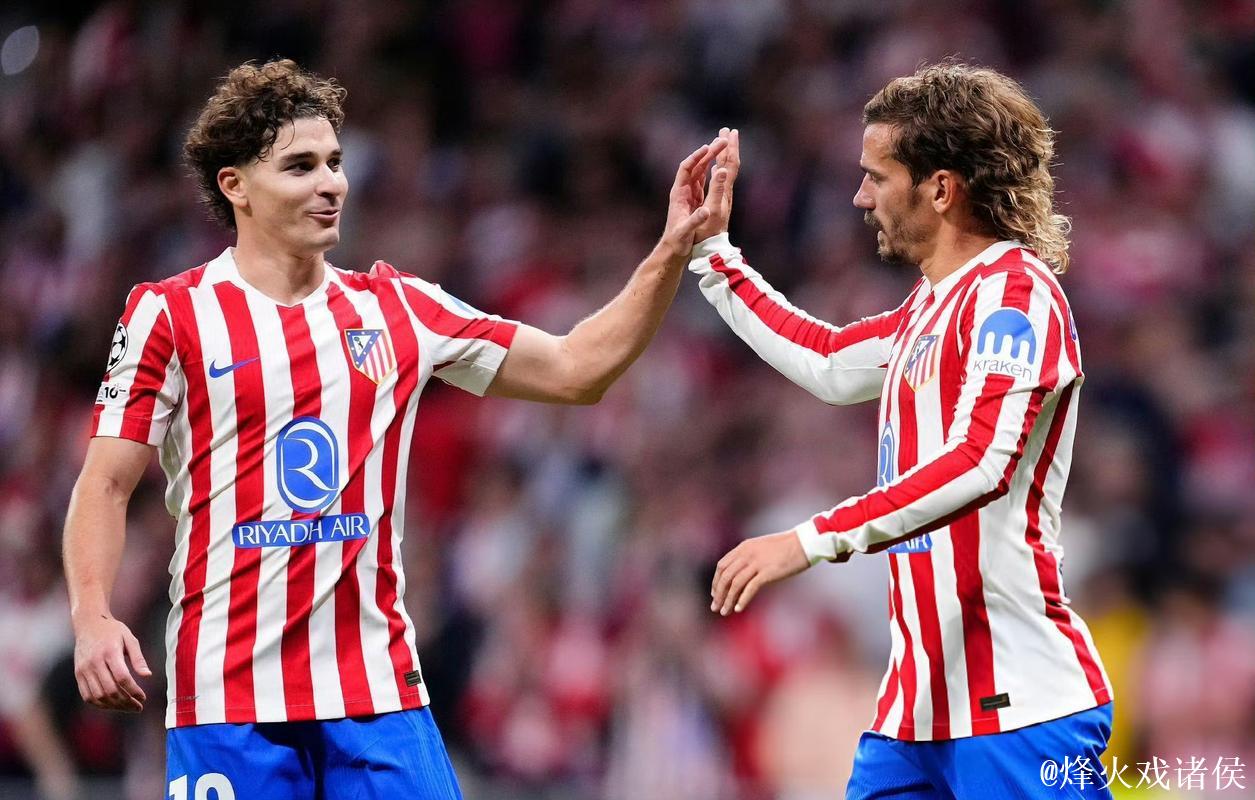 欧冠-格列兹曼达成200球壮举 马竞5-1大胜法兰克福迎来首胜 欧冠-格列兹曼达成200球壮举 马竞5-1大胜法兰克福迎来首胜